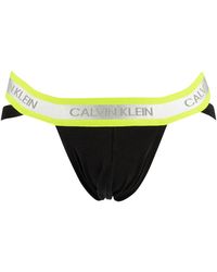 Calvin Klein Limited Edition Jock Strap - Yellow
