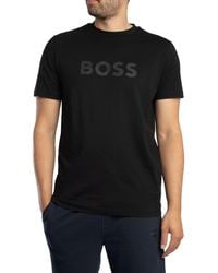 BOSS - Te Logo T-shirt - Lyst