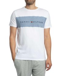 Tommy Hilfiger - Lounge Block Logo T-shirt - Lyst