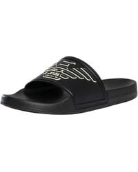 Emporio Armani - Scarpe Slider - Lyst
