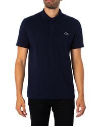 Lacoste - Regular Fit Cotton Blend Polo Shirt - Lyst