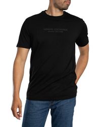ARMANI EXCHANGE - Logo Graphic T-shirt - Lyst