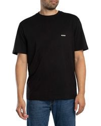 HUGO - Derlyns Back Graphic T-shirt - Lyst