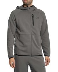 EA7 - Dynamic Athlete Zip Hoodie - Lyst