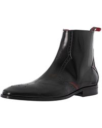 Jeffery West - Scarface Leather Zip Chelsea Boots - Lyst