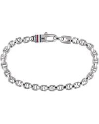 Tommy Hilfiger - Polished Box Chain Bracelet - Lyst