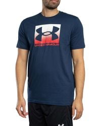 Under Armour - Loose Boxed Sports Graphic T-shirt - Lyst