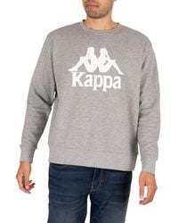 Kappa Authentic Telas 2 Oversized Sweatshirt - Grey