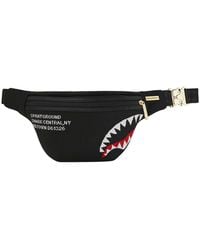 Sprayground - Shark Central Knit Crossbody Bag - Lyst