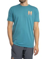 Under Armour - Blur Logo Back Graphic Loose T-shirt - Lyst