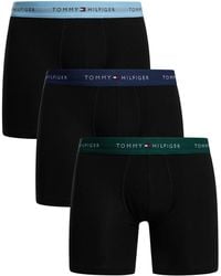 Tommy Hilfiger - 3 Pack Signature Cotton Essentials Boxer Briefs - Lyst