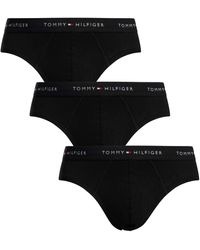 Tommy Hilfiger - 3 Pack Signature Cotton Essentials Briefs - Lyst
