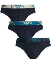 Emporio Armani - 3 Pack Briefs - Lyst