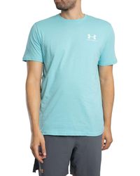 Under Armour - Left Chest Logo T-Shirt - Lyst