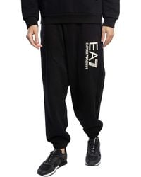EA7 - Side Logo Joggers - Lyst