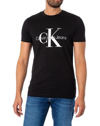 Calvin Klein - Core Monologo Slim T-shirt - Lyst