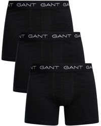 GANT - 3 Pack Boxer Briefs - Lyst