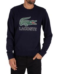 Lacoste Graphic Sweatshirt - Blue