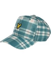 Lyle & Scott - Printed Tartan Cap - Lyst