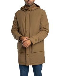 Lyle & Scott - Wadded Parka Jacket - Lyst