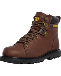 Caterpillar - Arlington Wide Leather Boots - Lyst