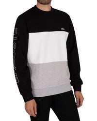 Lacoste Logo Sweatshirt - Black