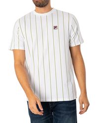 Fila - Lee Pin Striped T-shirt - Lyst