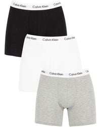 Calvin Klein Men's 3 Pack Boxer Briefs - Multicolour