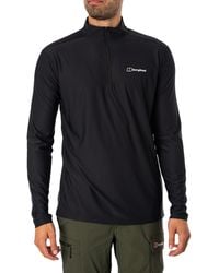 Berghaus - Base Zip Longsleeved T-shirt - Lyst