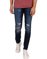 g star black ripped jeans