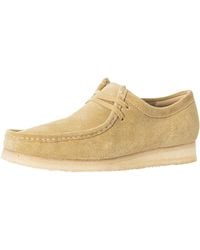Clarks - Wallabee Suede Shoes - Lyst