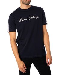 Armani Exchange - Signature T-shirt - Lyst