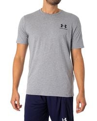 Under Armour - Sportstyle Left Chest T-shirt - Lyst