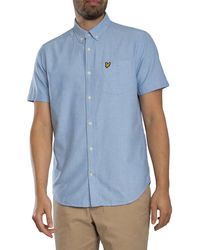 Lyle & Scott - Short Sleeved Oxford Shirt - Lyst