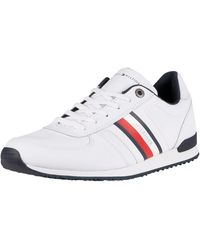 tommy hilfiger navy trainers