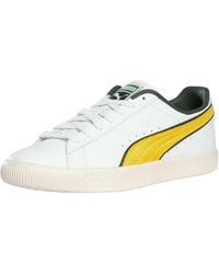 PUMA - Clyde Varsity Trainers - Lyst