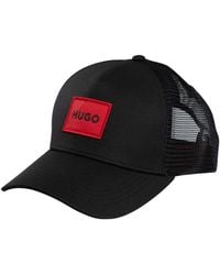HUGO - Kody Mesh Baseball Cap - Lyst