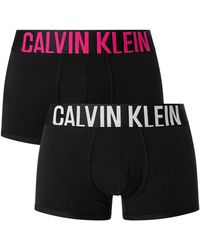 Calvin Klein Intense Power Low-rise Trunks in Purple for Men | Lyst