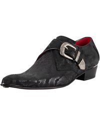 Jeffery West Loafers for Men | Black 