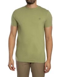Timberland - Slim Fit Embroidered Logo T-shirt - Lyst