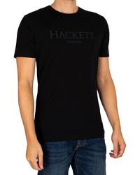 Hackett Classic Graphic T-shirt - Black