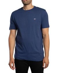 GANT - Regular Shield T-shirt - Lyst