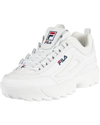 fila shoes for men white