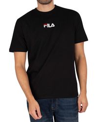 fila black tee