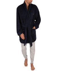Emporio Armani Knitted Nightgown - Blue