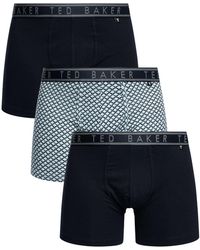 Ted Baker - 3 Pack Boxer Briefs - Lyst