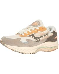 Mizuno - Wave Rider Suede Trainers - Lyst