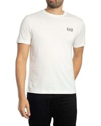 EA7 - Chest Logo T-shirt - Lyst