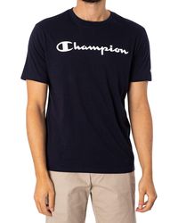 Champion Comfort Graphic T-shirt - Blue