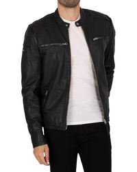 Superdry Leather jackets for Men - Up to 40% off at Lyst.ca
